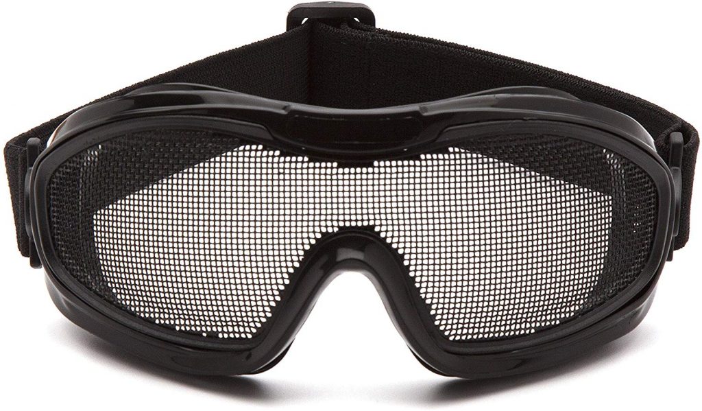 Pyramex Safety G9WMG Low Profile Wire Mesh Goggles