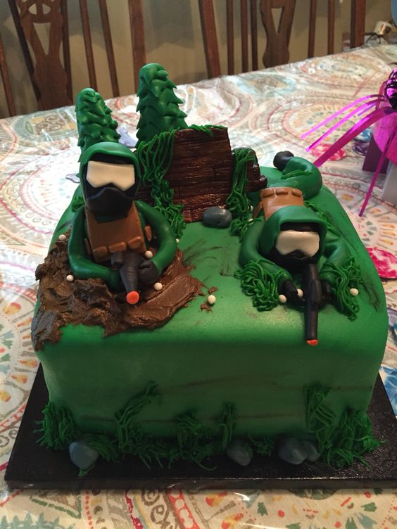 airsoft cake