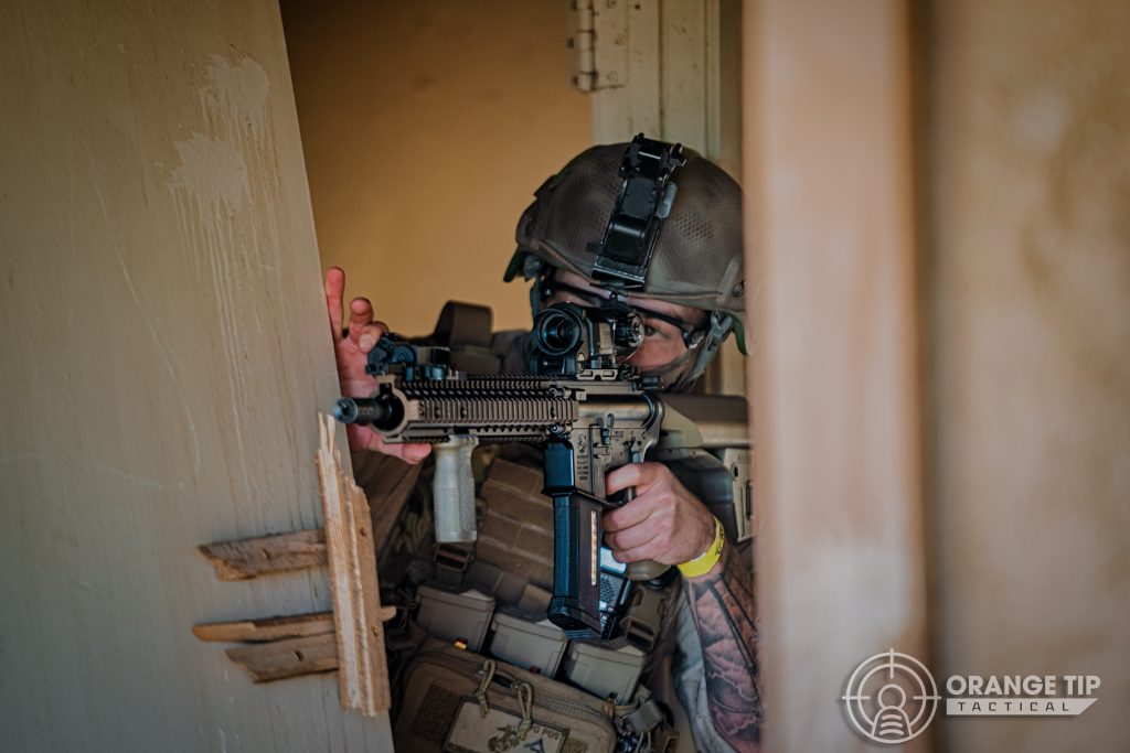 MilSim airsoft player