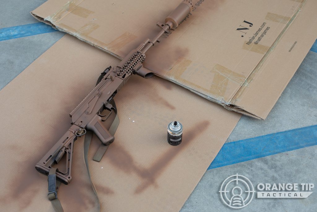 LCT AK-74M with Light Earth Base Coat