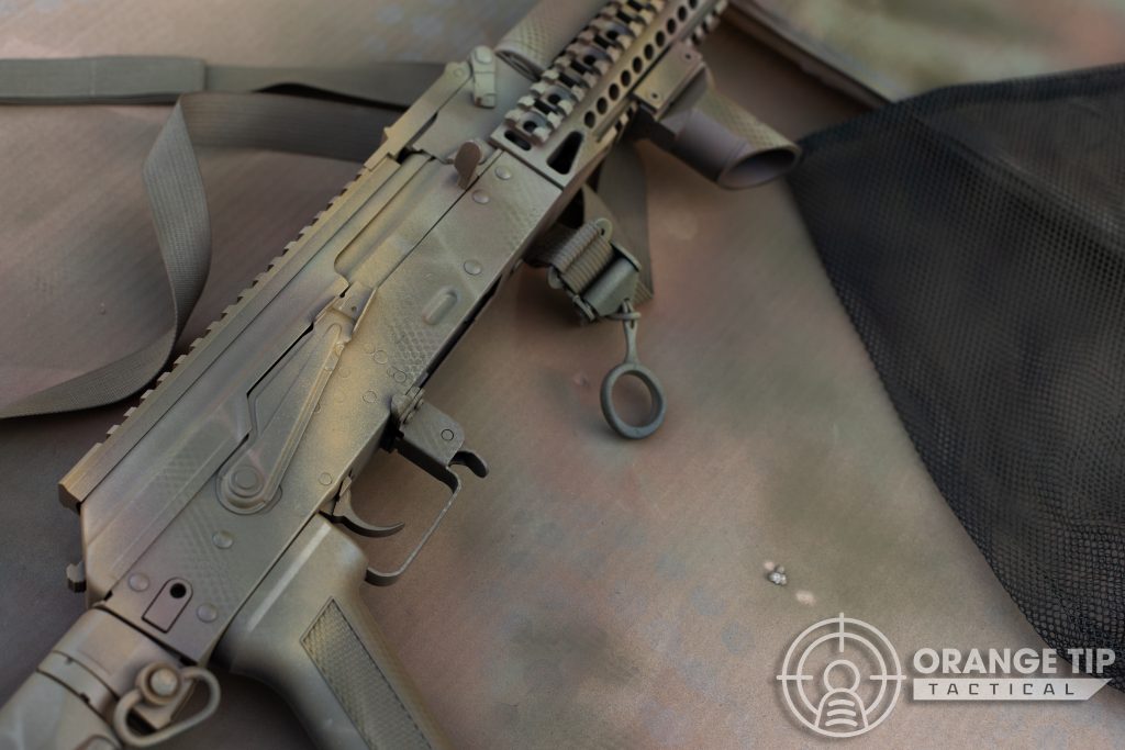 LCT AK-74M with Model Master Afrika Mustard Stripes