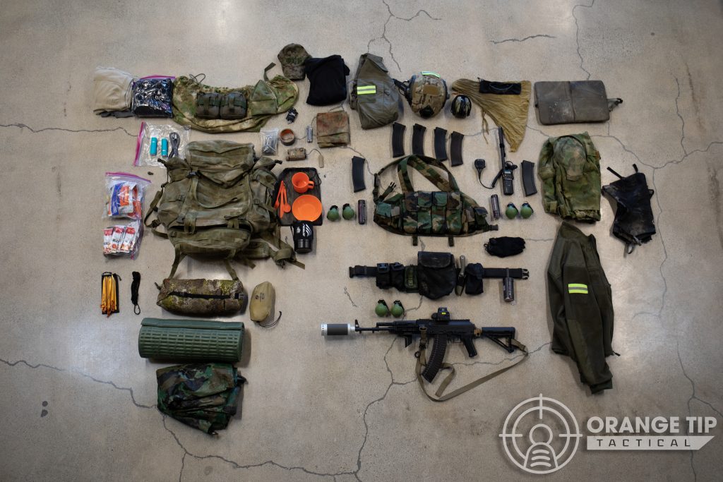 Full Milsim Kit Layout